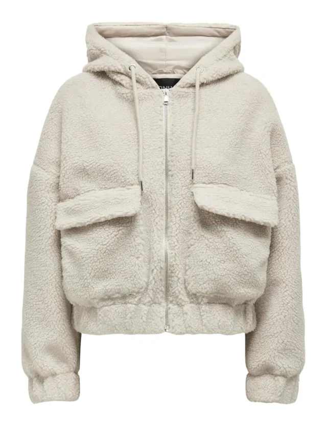 Only Onltanja teddy jacket donna M in pile caldo