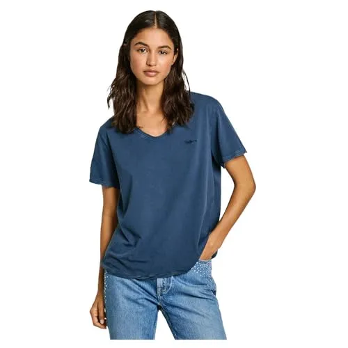 Pepe Jeans London Fabiana T-Shirt Donna Pacco da 1 Maniche Corte