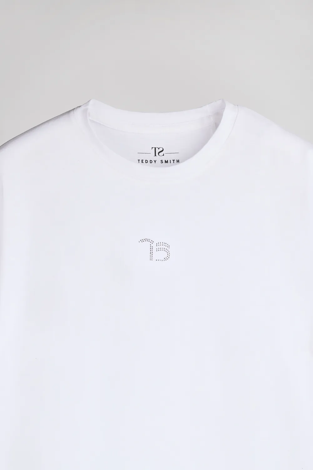 Teddy Smith T-Diana MC maglietta bianca donna cotone