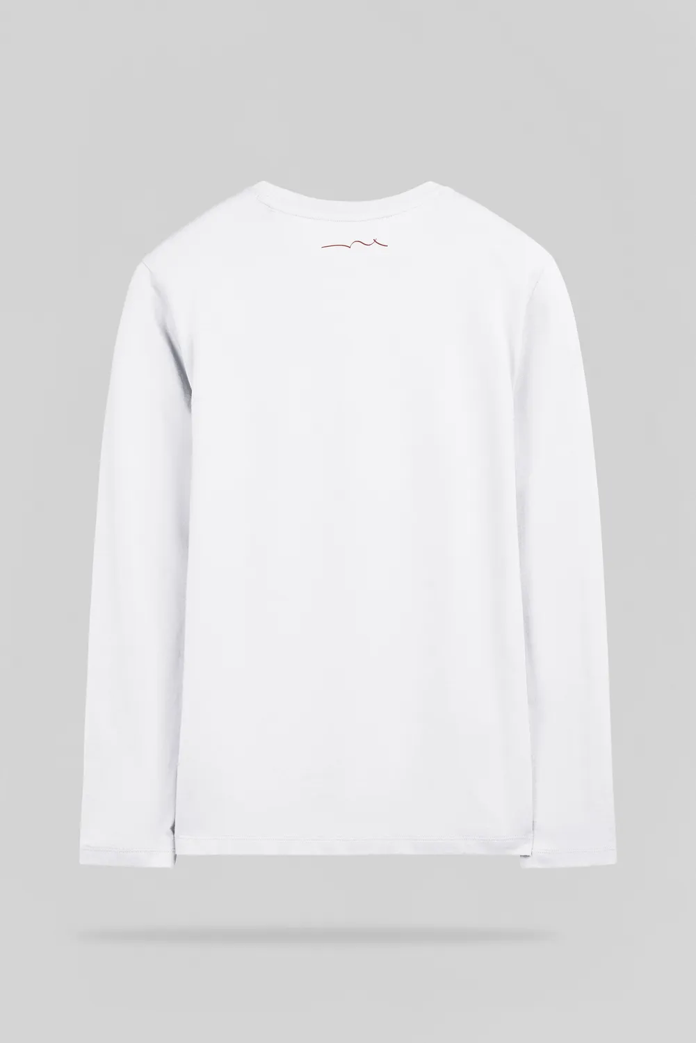Teddy Smith The Tee 2 ML t-shirt maniche lunghe uomo bianco