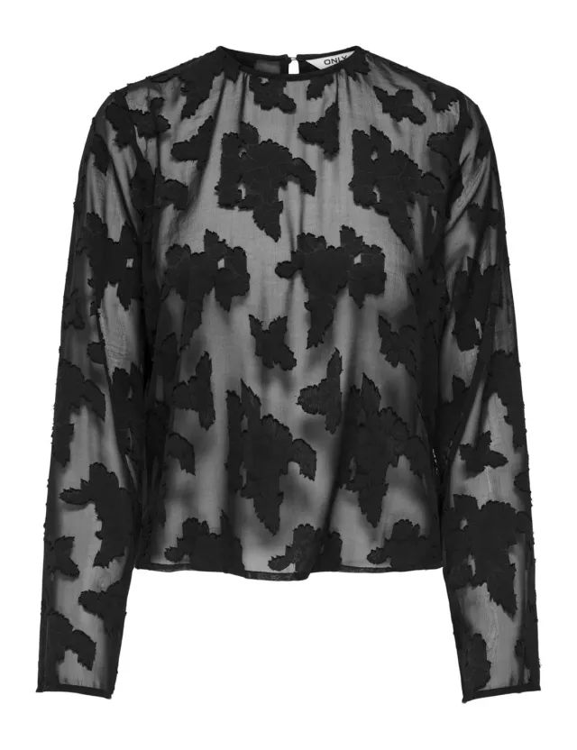 ONLY Onlleidy Life top donna burn-out taglia S