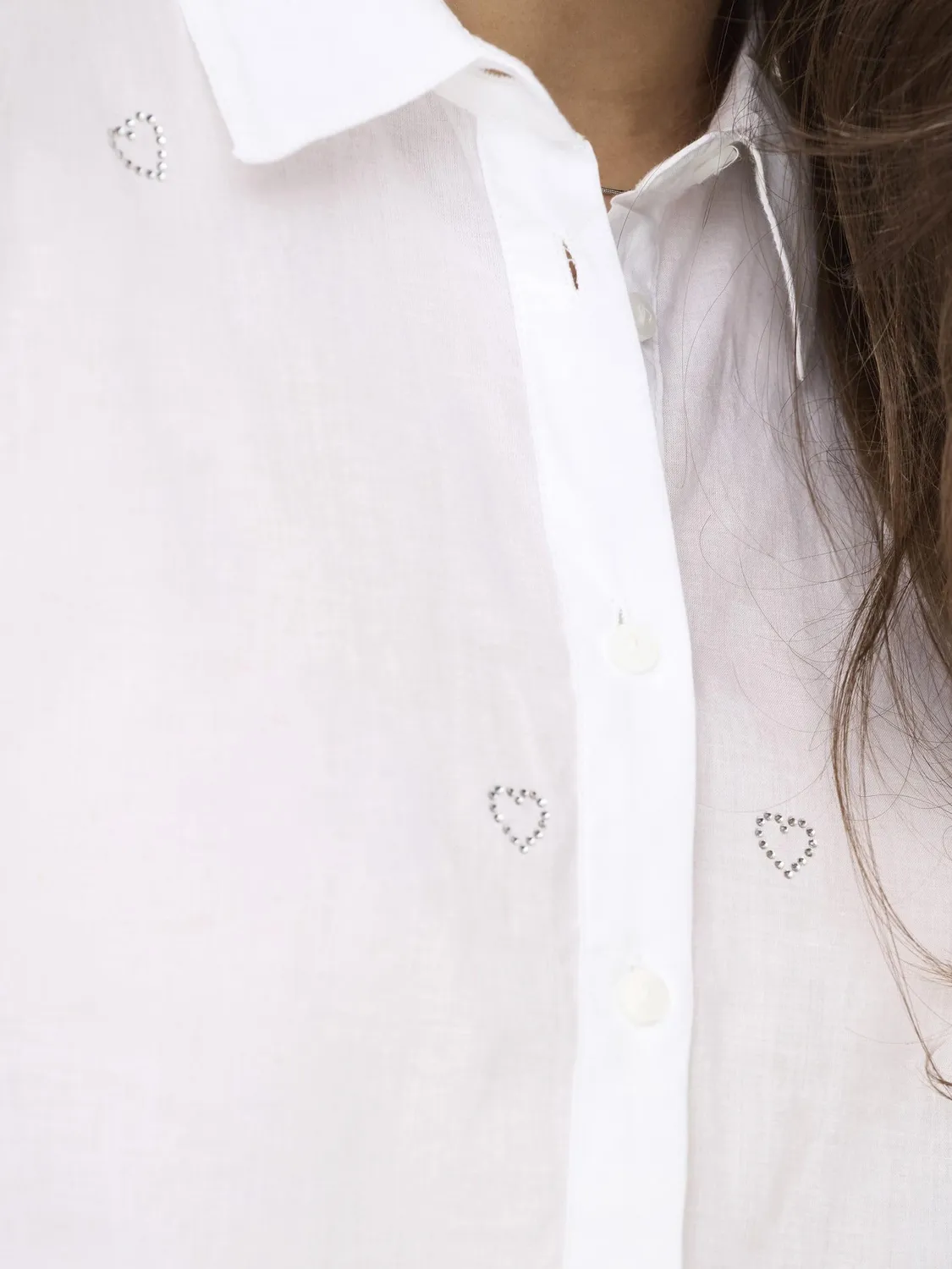 ONLY Lina Grace camicia ricamata donna taglia S