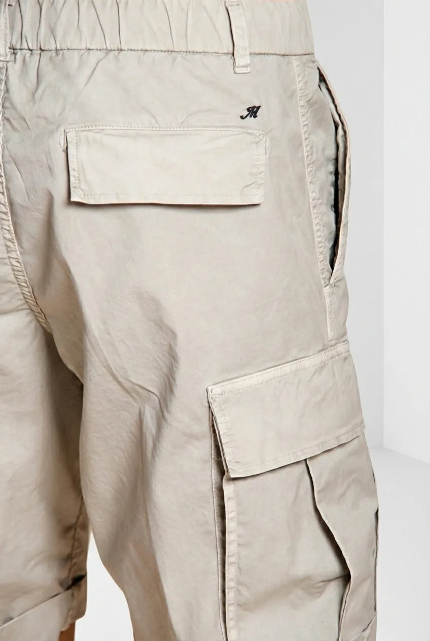 Mason's Cargo M74 bermuda grigio medio relaxed