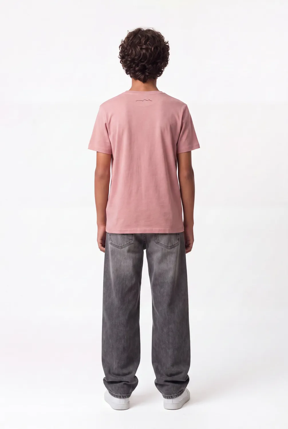 Teddy Smith T-Evan MC JR t-shirt bambino rosa wood rose