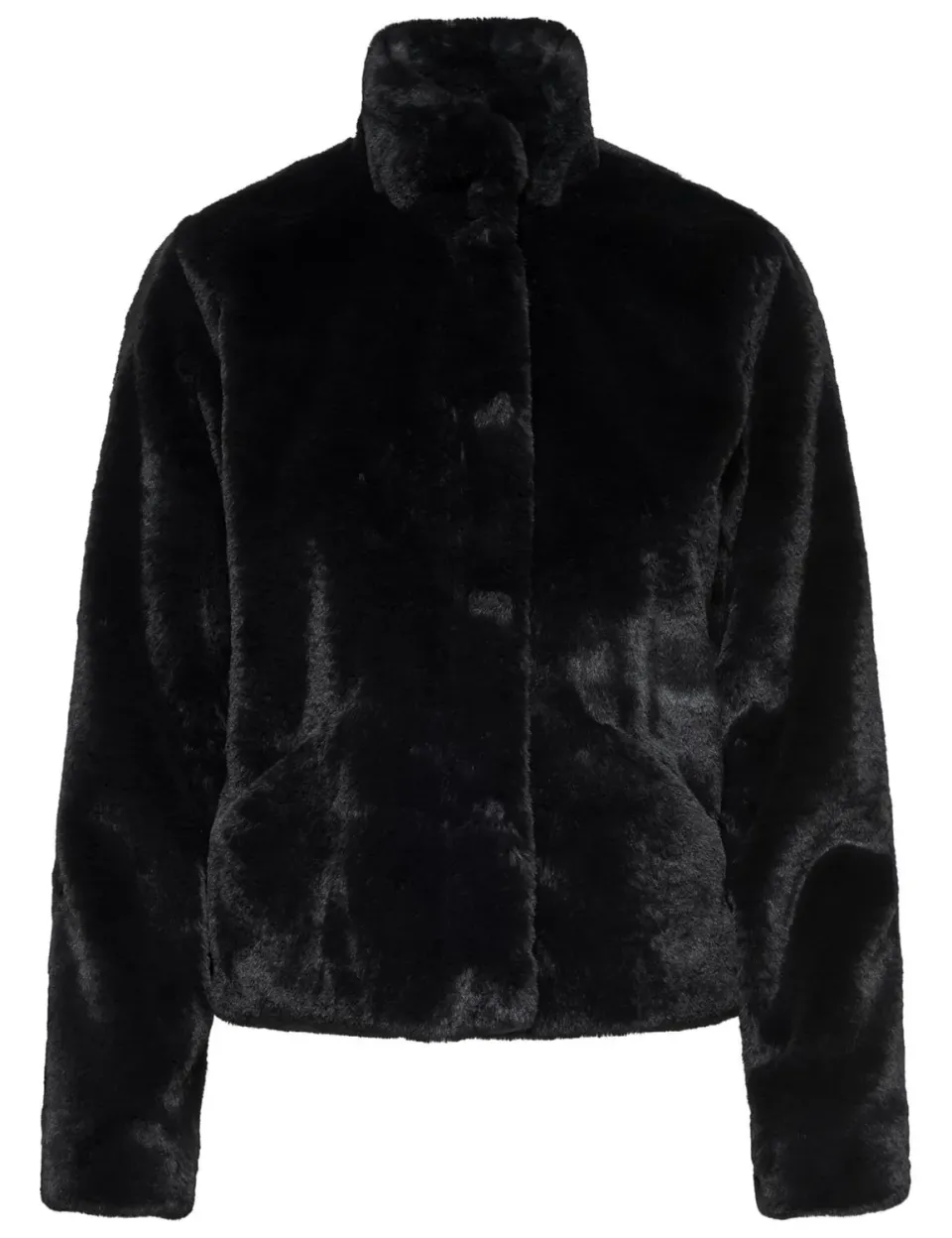 ONLY Newvida giacca pelliccia sintetica donna nera