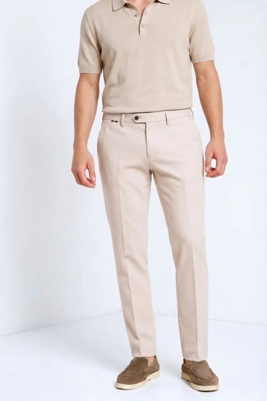 Mason's Torino Jog chino uomo beige chiaro slim