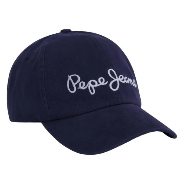 Pepe Jeans Warren MC Cappellino uomo blu twill