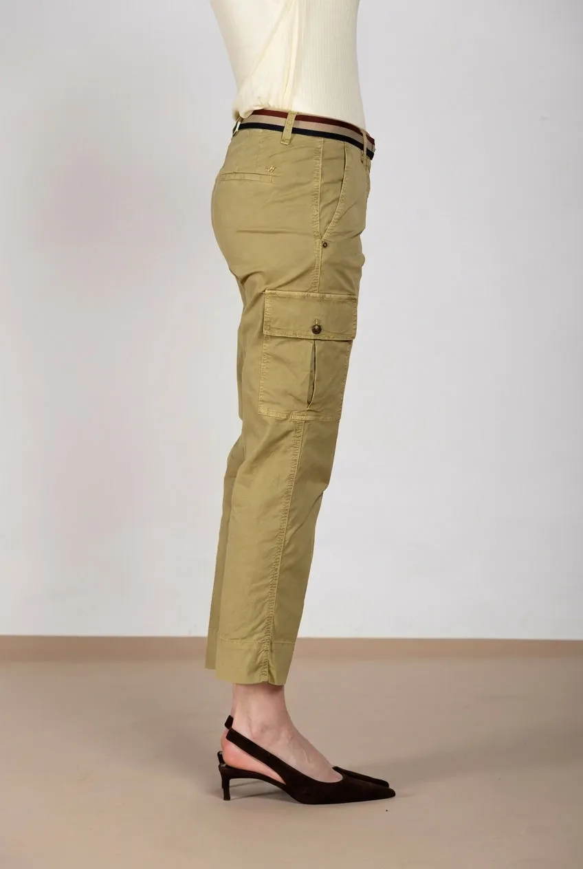 Mason's Marlene Cargo cargo donna verde acido