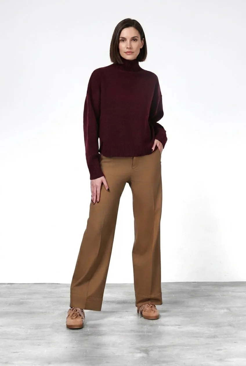 Mason's New York Studio chino donna tabacco straight