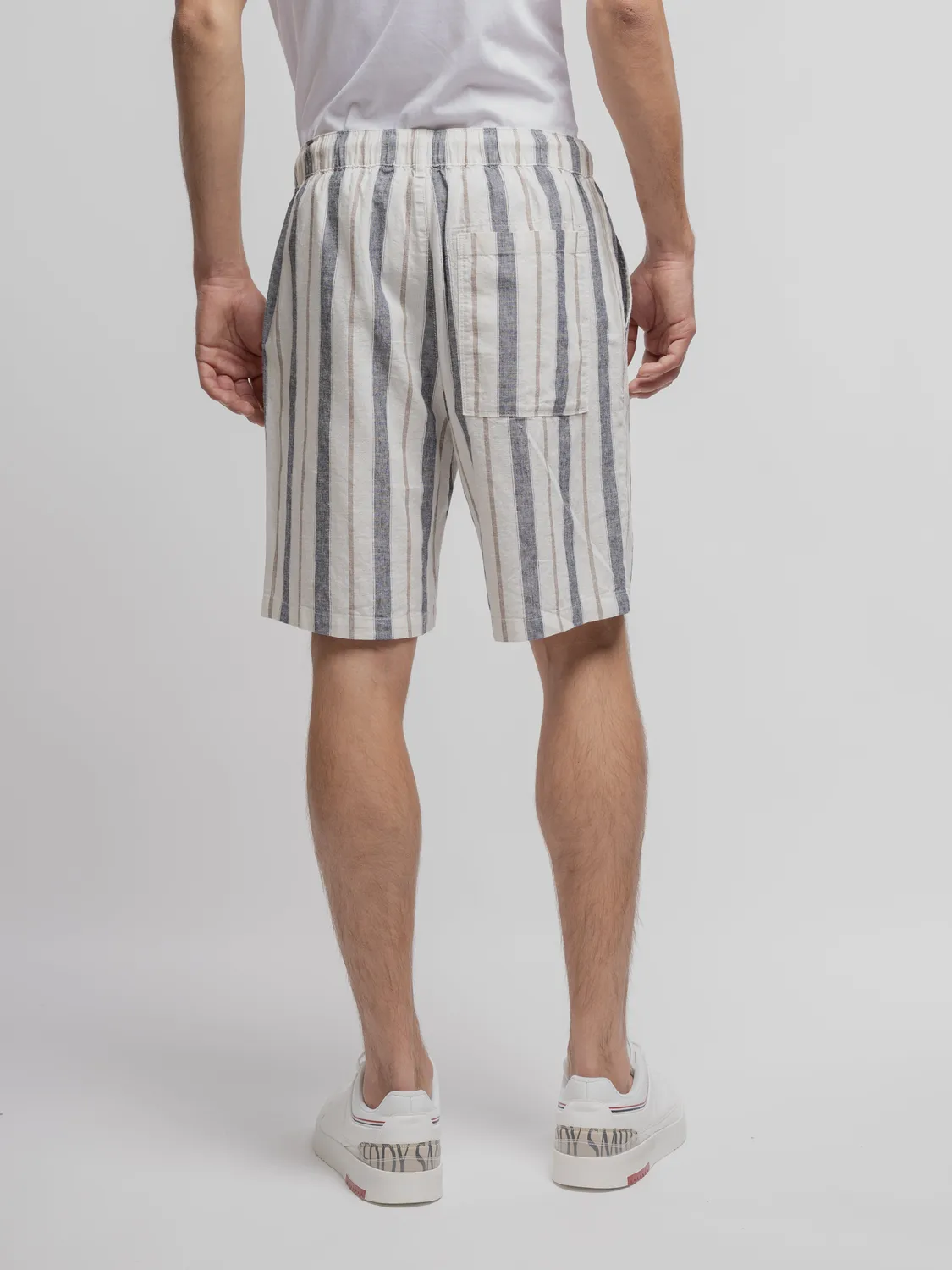 Teddy Smith S-Darius SH Lin Shorts Dark Navy lino cotone