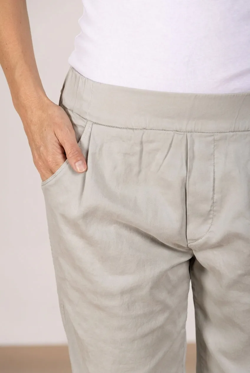 Mason's Easy Jogger pantalone chino donna celeste relaxed