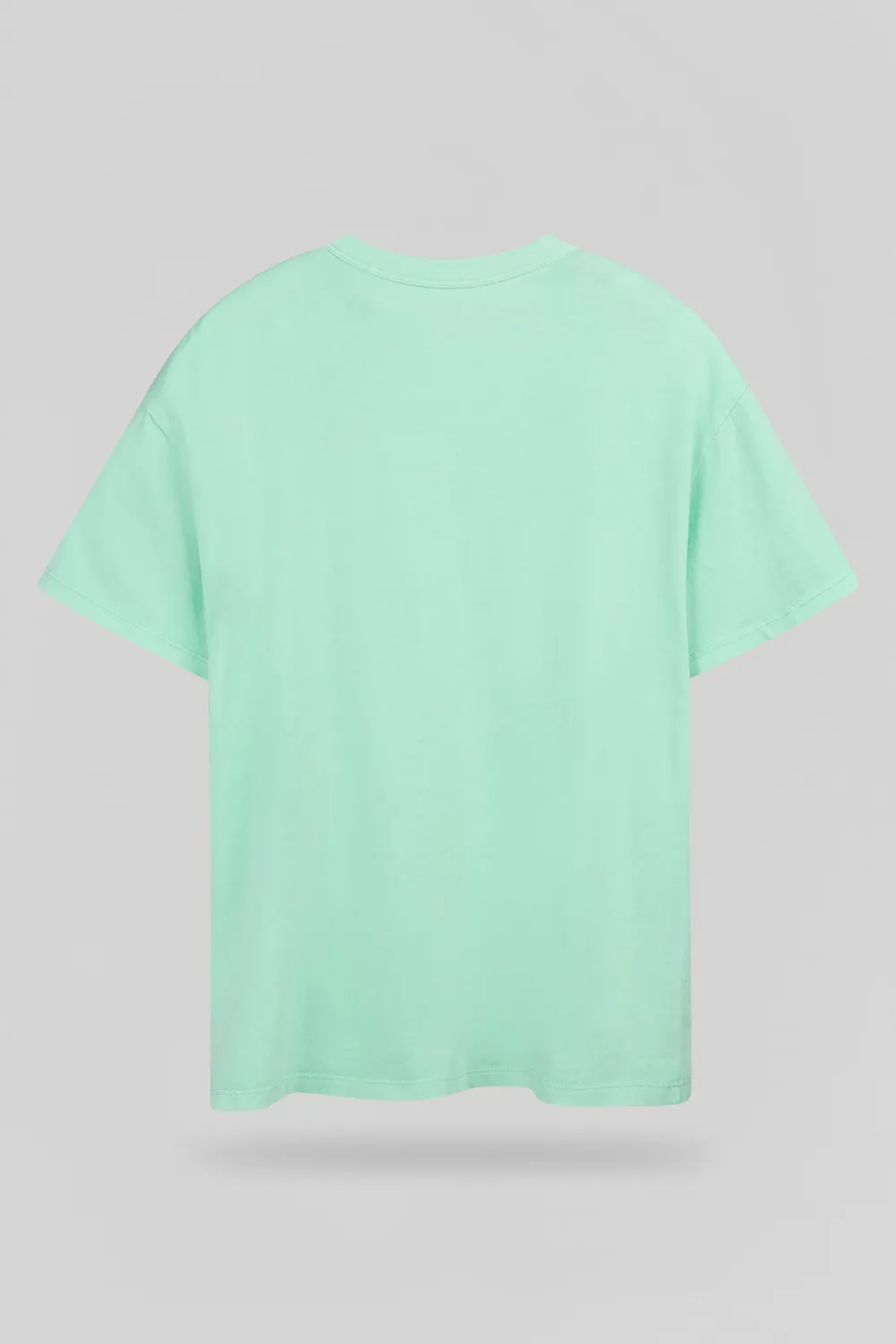 Teddy Smith T-Lava t-shirt oversize verde menta cotone