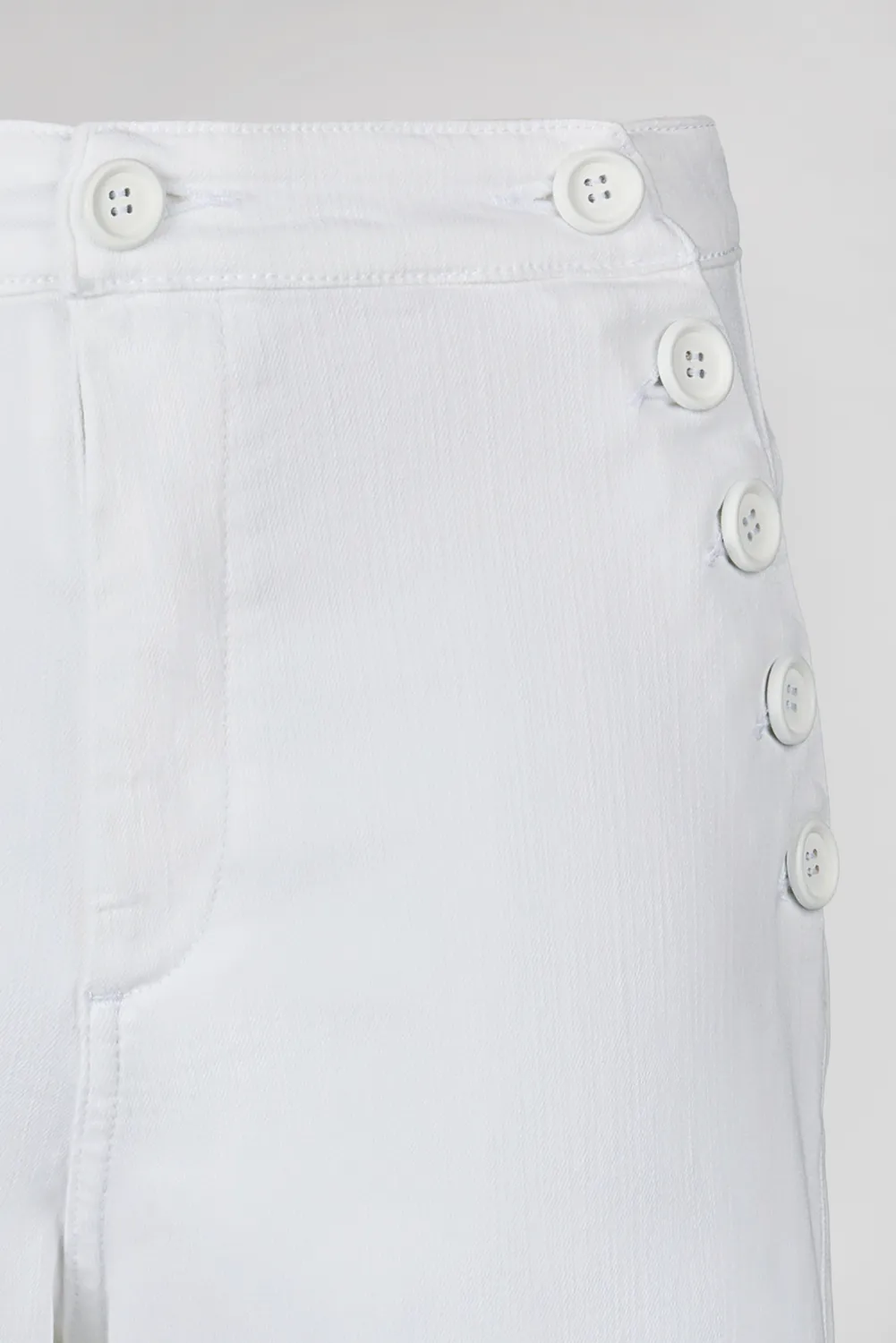 Teddy Smith P-Marina White jeans donna bianco vita alta