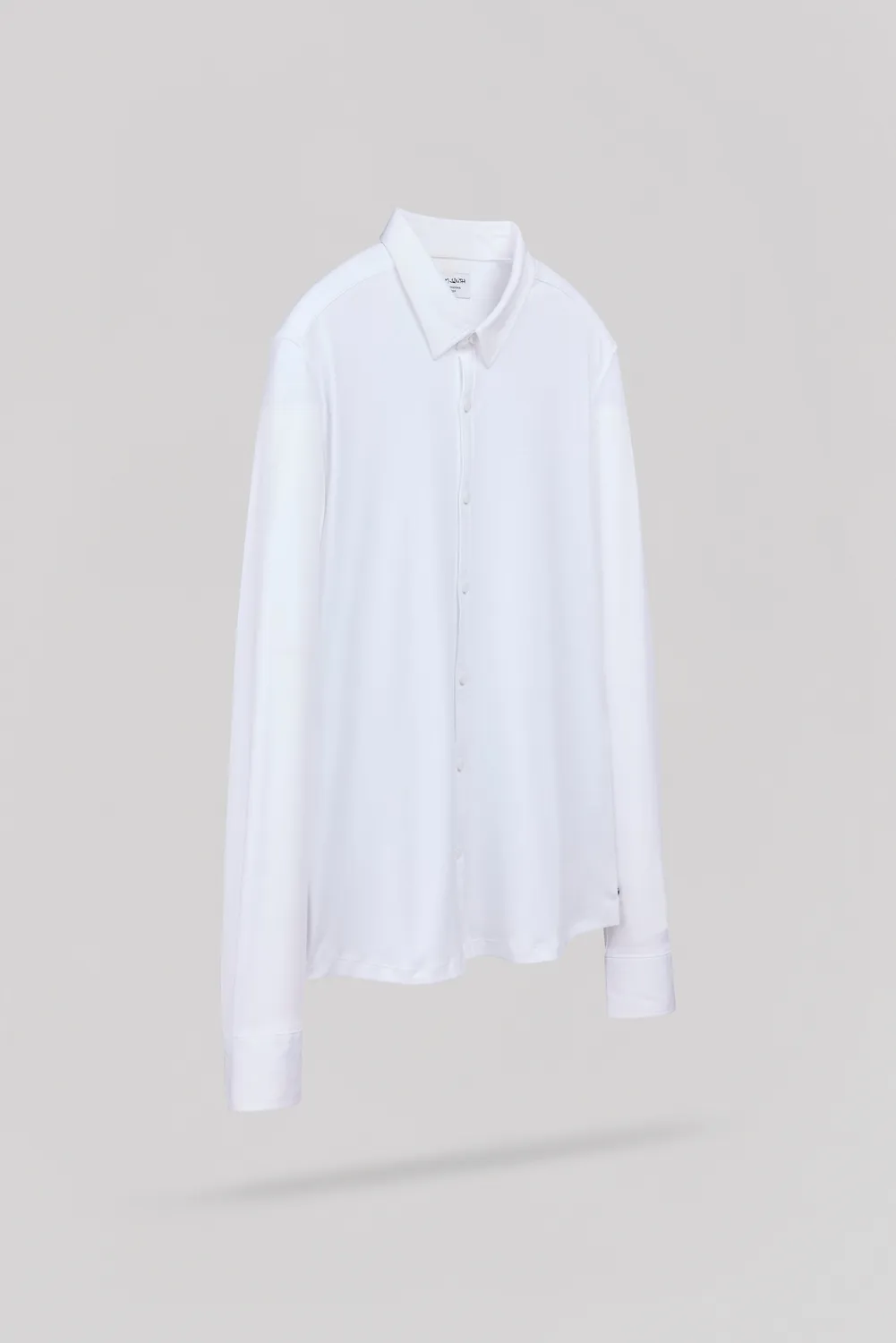 Teddy Smith C-Donovan camicia uomo bianca maniche lunghe