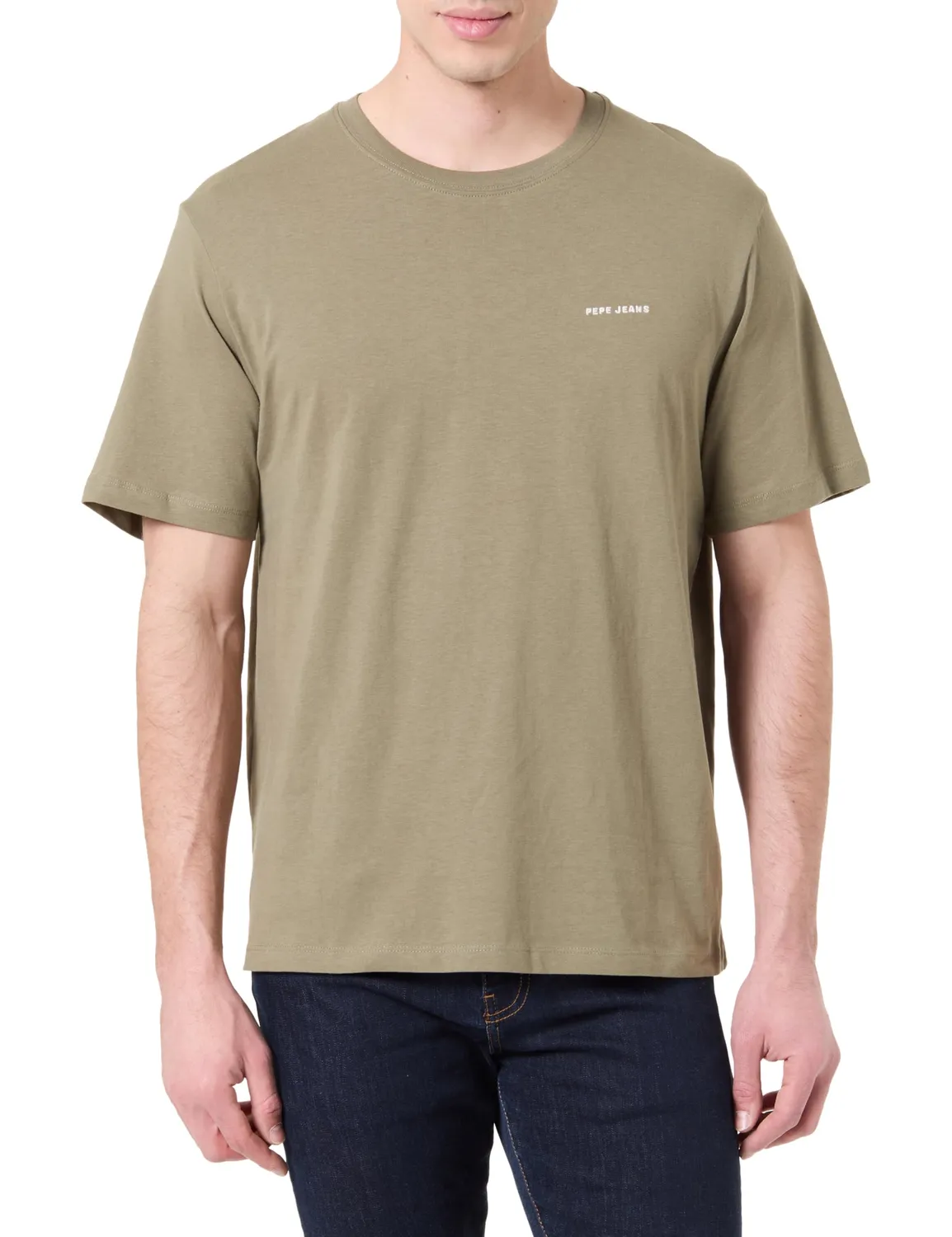 Pepe Jeans Basic Tee Logo T-Shirt Uomo Cotone