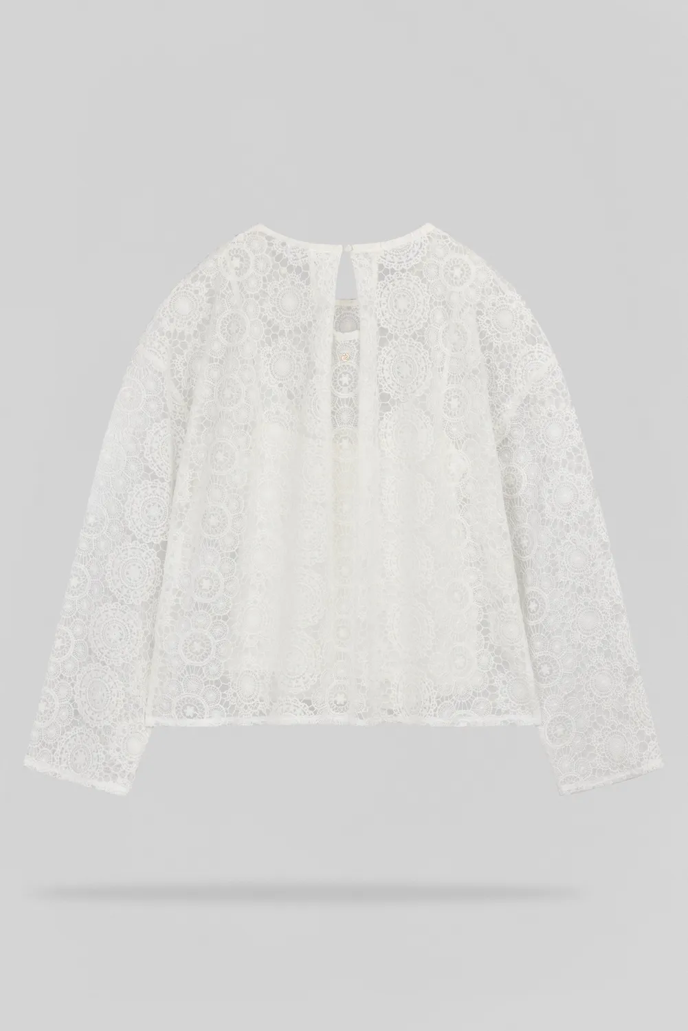 Teddy Smith T-Maël Top Tulle Donna Middle White