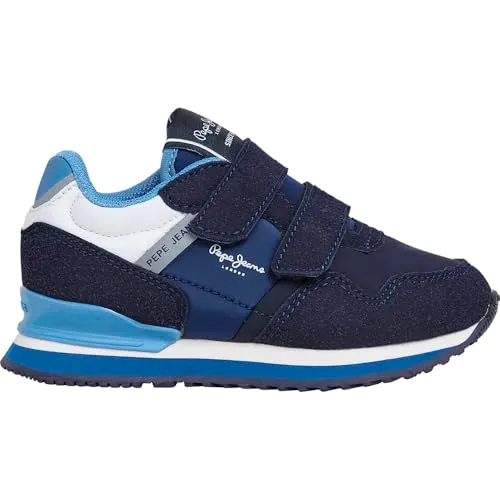 Pepe Jeans London Berg Sneakers Bambino Strappo