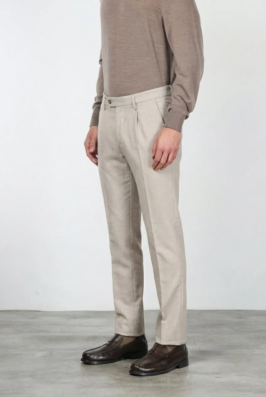 Mason's Torino City pantalone chino uomo beige slim fit