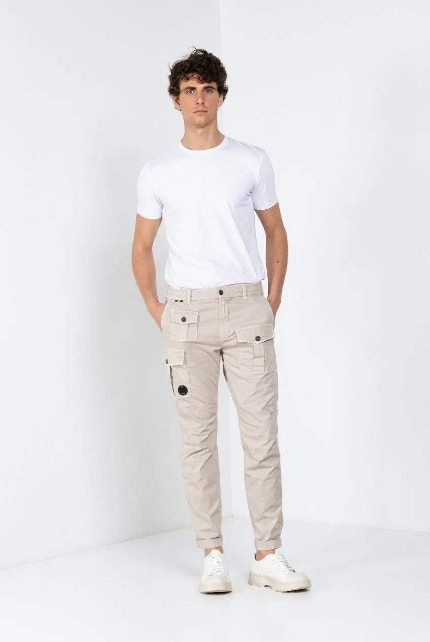 Mason's George Coolpocket cargo uomo beige carrot