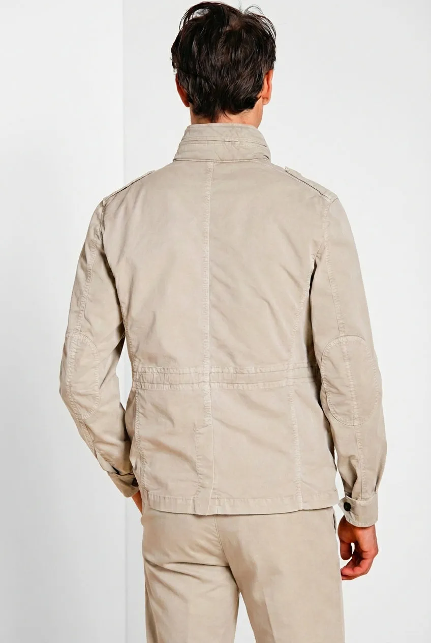 Mason's Jacket M74 giubbotto uomo sabbia twill stretch