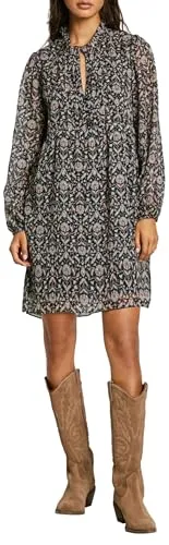 Pepe Jeans Pomme vestito donna M corto chiffon plumeti