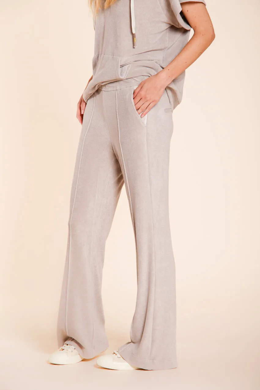 Mason's Easy Straight Chino Jogger Donna Beige Jersey