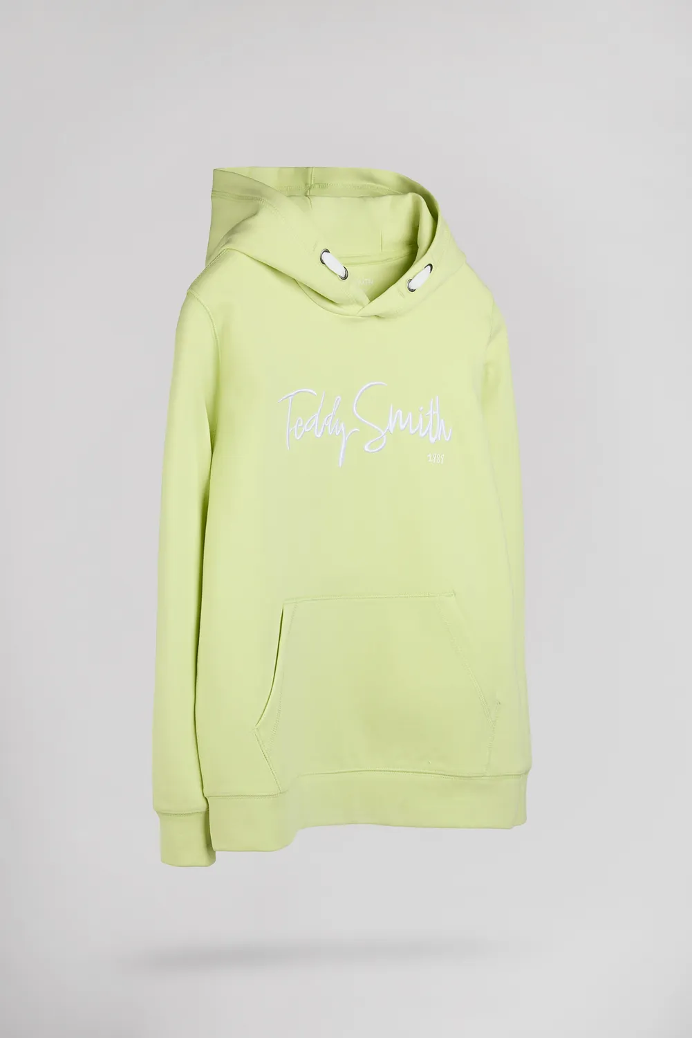 Teddy Smith S-Evry Hoody JR Citron Pale felpa ragazzo