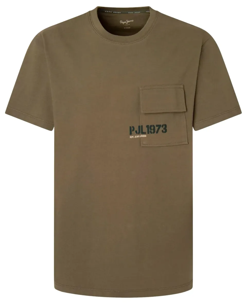 Pepe Jeans Carl T-Shirt Uomo Taglia L Tasca