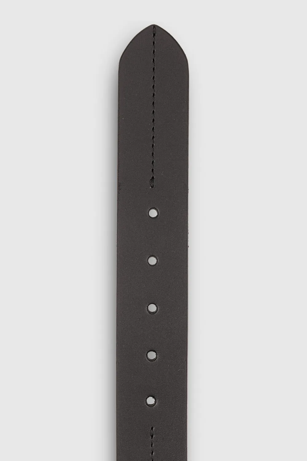 Teddy Smith C-Solar cintura pelle nera classica uomo