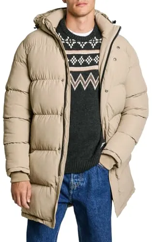 Pepe Jeans Torin Cappotto Uomo Imbottito con Cappuccio