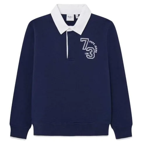 Pepe Jeans Bassilo Felpa Bambino 10 Anni Blu Navy