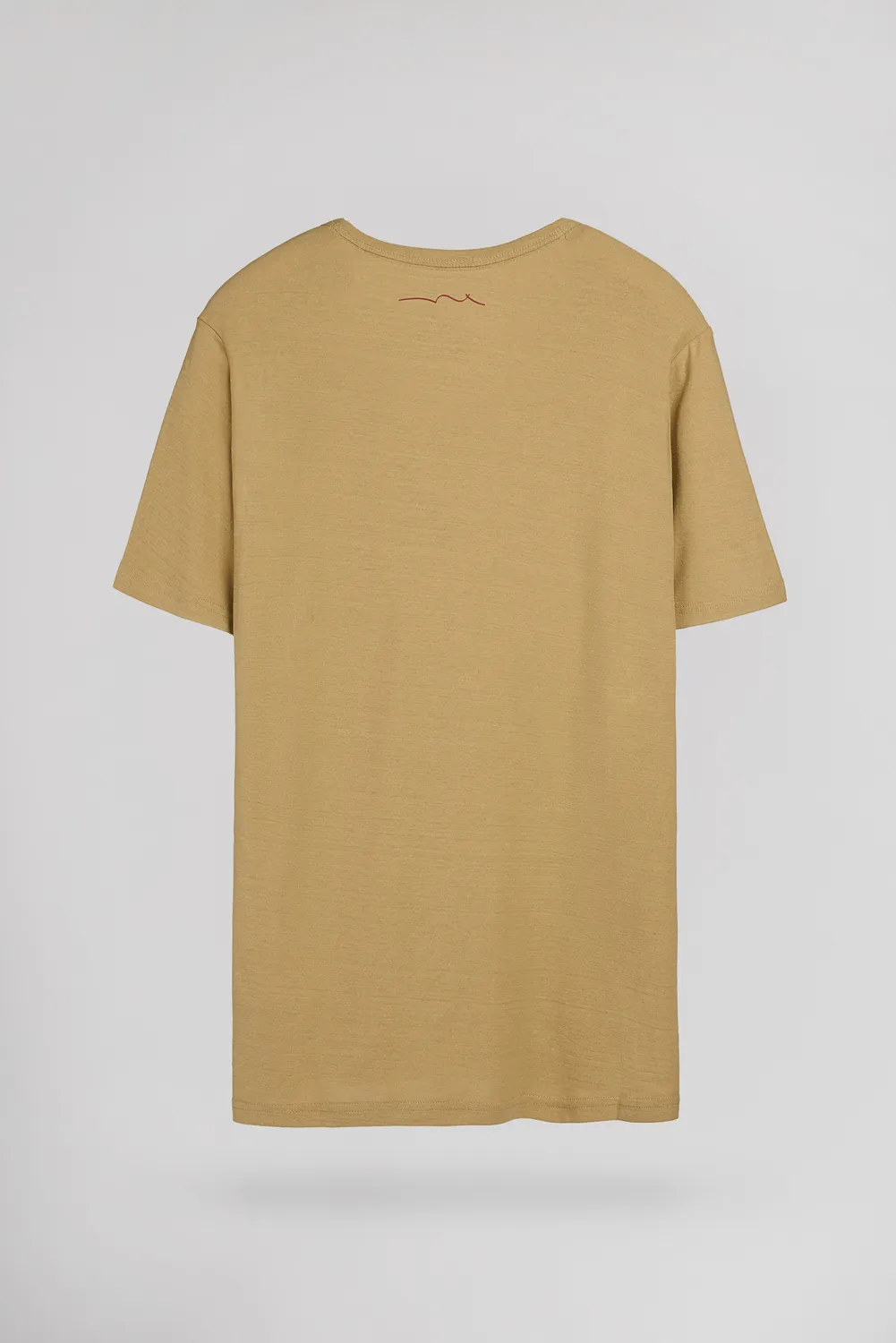 Teddy Smith T-Gabriel t-shirt uomo beige bottoni