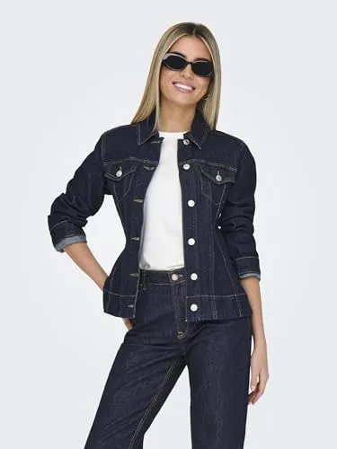 ONLY Onlmadison giacca denim donna S classica