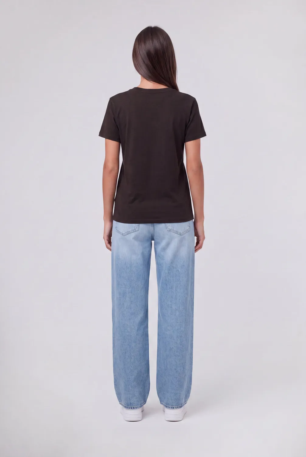 Teddy Smith T-Ribelle maglietta donna nero cotone