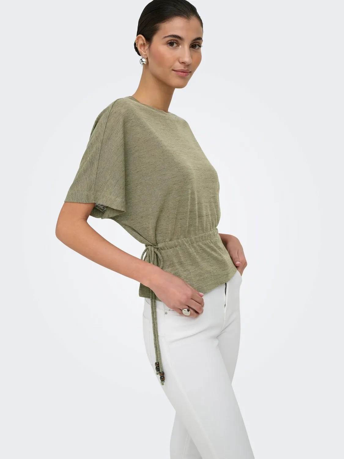 ONLY Onlpearl Waist top elastico in vita