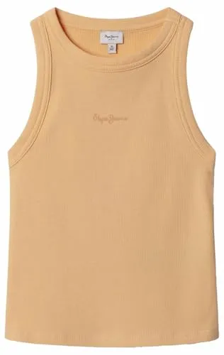 Pepe Jeans Giselle canotta bambina 10 anni costine logo