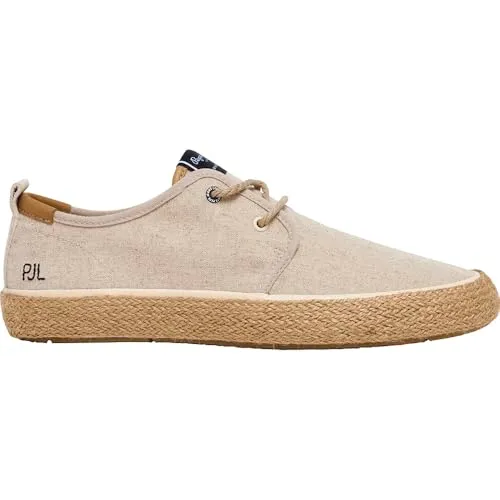 Pepe Jeans Port Linen scarpe uomo ecrù 45 juta