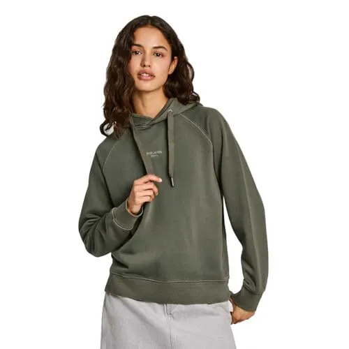 Pepe Jeans Felicity Hoodie Felpa Donna M Burnt Red