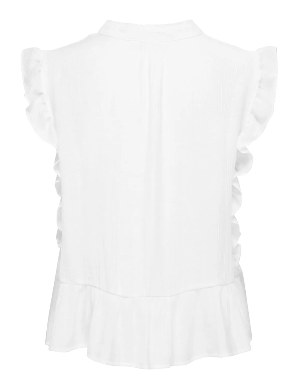 ONLY Onlhenny top bianco taglia L