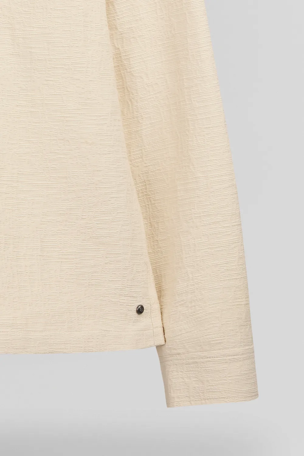 Teddy Smith B-Sambo giacca uomo crema shacket cotone