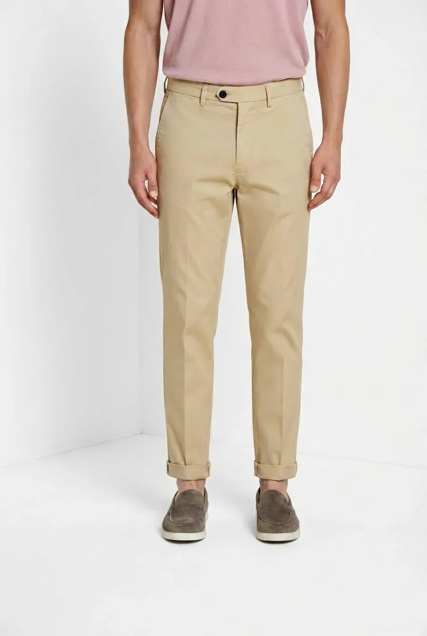 Mason's Boston chino uomo grigio perla relaxed fit