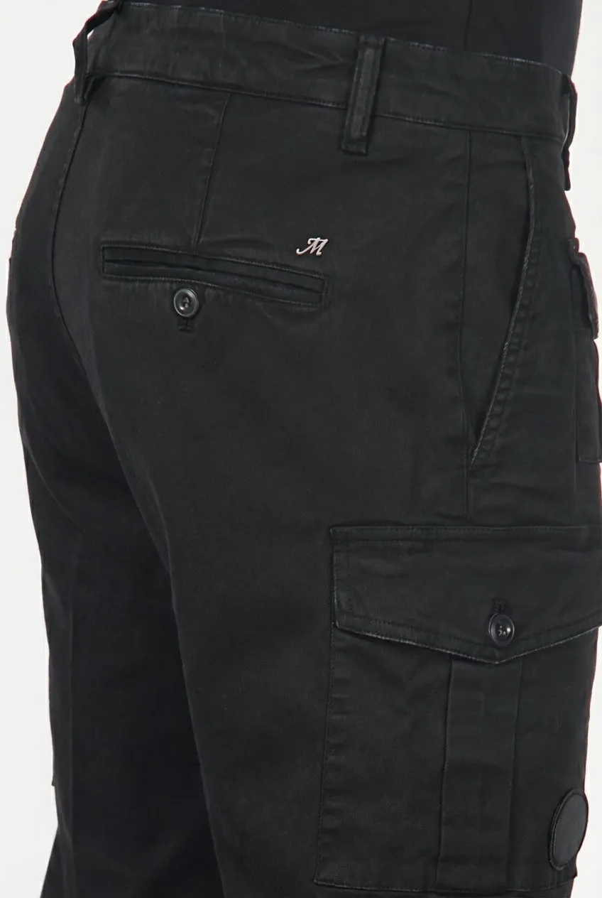 Mason's George Coolpocket cargo uomo nero carrot fit