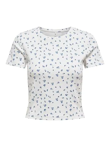 ONLY Onlfenja Top Donna M Maniche Corte Stampato