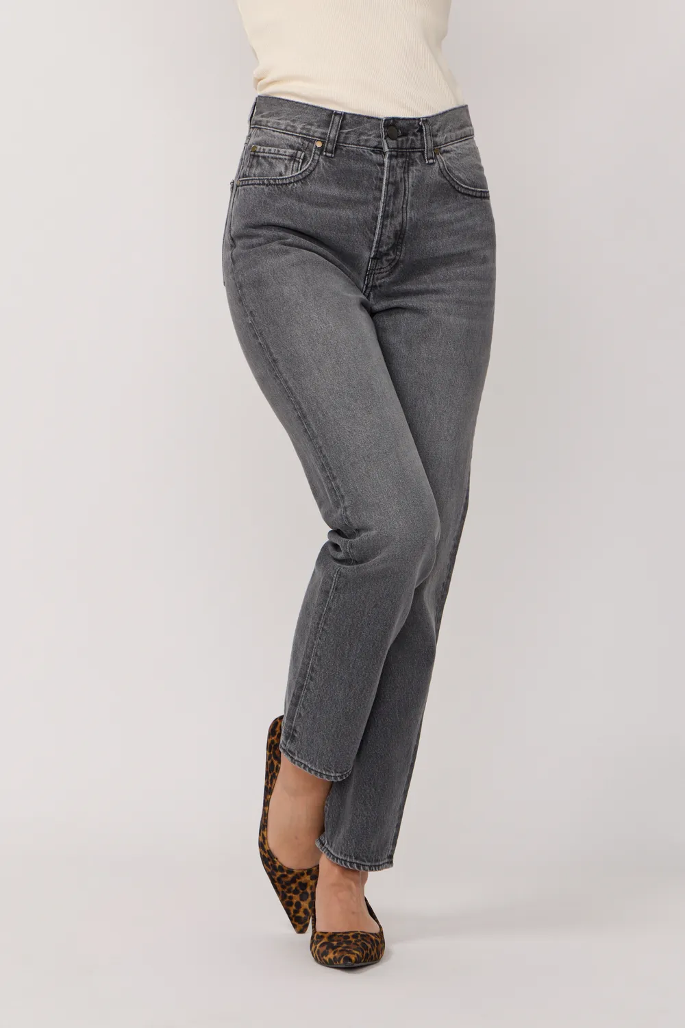 Acquaverde Jay pantalone dritto grigio used