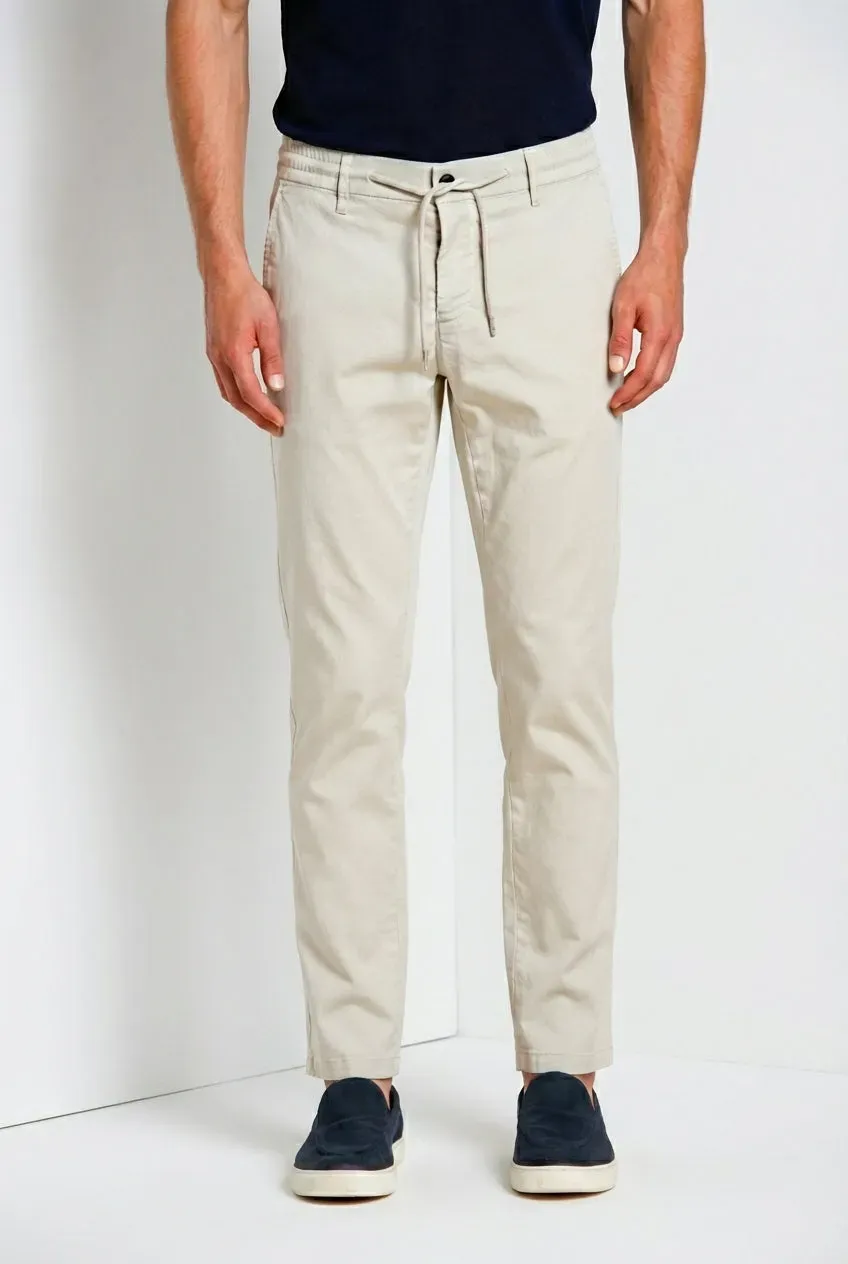 Mason's Milano Jogger Travel chino uomo grigio perla extra slim