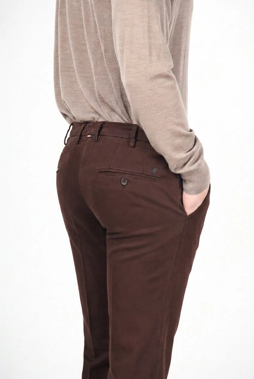 Mason's New York chino vinaccia regular uomo