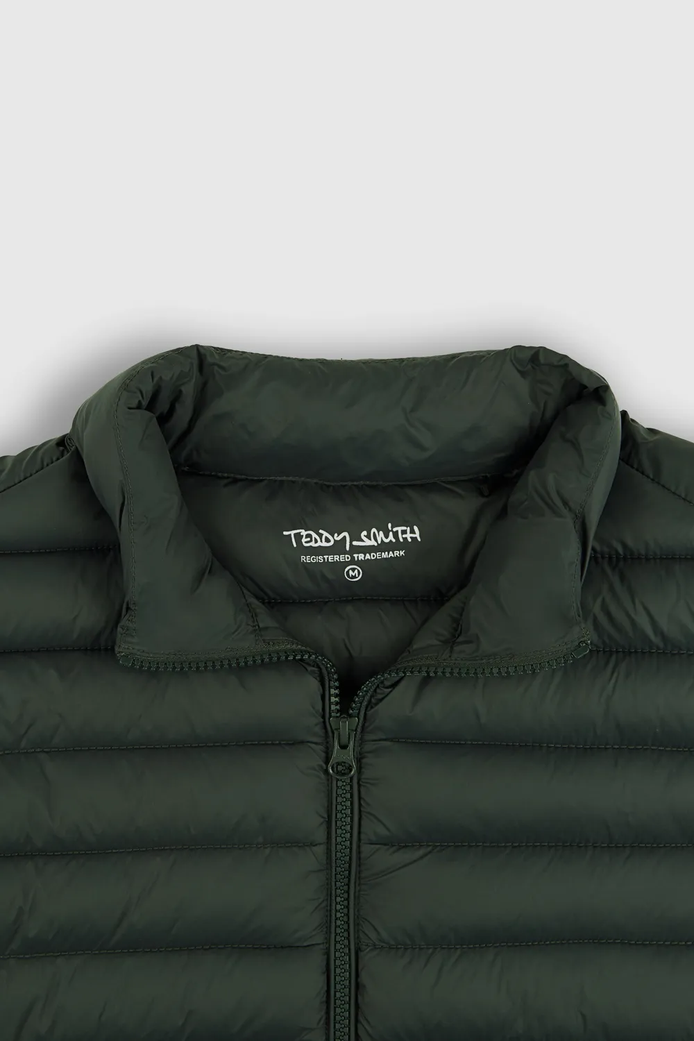 Teddy Smith Blight piumino verde leggero con cappuccio