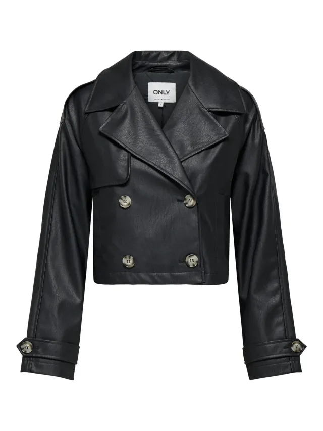ONLY Onlamia Faux Leather Jacket Cc Otw Giacca M