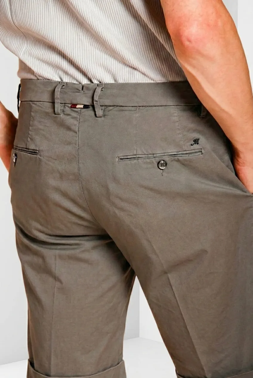 Mason's New York 2 Pinces bermuda uomo grigio scuro