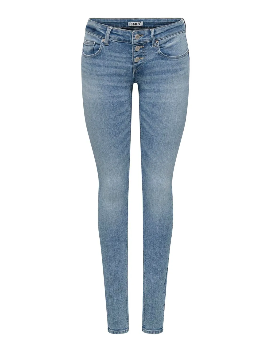 ONLY Onlhush Skinny jeans neri 36/M lungo bottoni